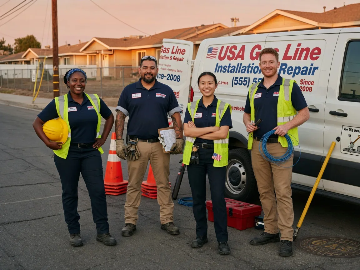 Gas Line Installation company in Paoli, CO